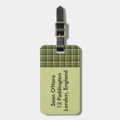 Earthen Green Play Bagagelabel (Voorkant verticaal)