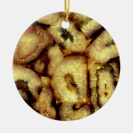 Earthen Green Quartz Agates Keramisch Ornament