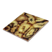 Earthen Green Quartz Agates Tegeltje (Zijkant)