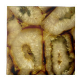 Earthen Green Quartz Agates Tegeltje (Voorkant)