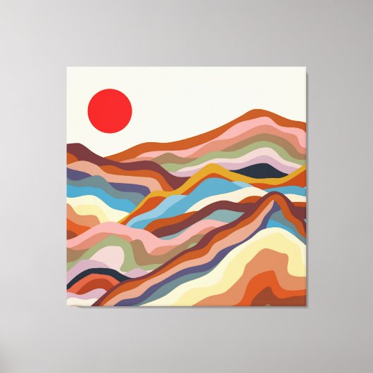 Earthen Majesty Canvas Afdruk (Voorkant)