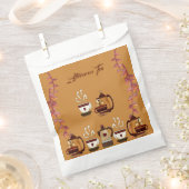 Earthen Mud Brown Teapot Cup Aftermiddag Tea Party Bedankzakje (Geknipt)