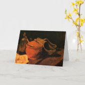 Earthenware, Bottle and Clogs van Vincent van Gogh Kaart (Gele Bloem)