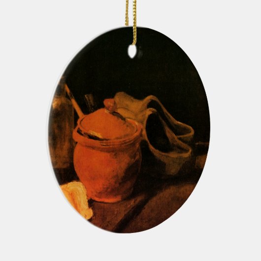 Earthenware, Bottle and Clogs van Vincent van Gogh Keramisch Ornament (Rechts)