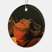 Earthenware, Bottle and Clogs van Vincent van Gogh Keramisch Ornament (Links)