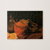 Earthenware, Bottle and Clogs van Vincent van Gogh Legpuzzel (Horizontaal)