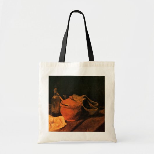 Earthenware, Bottle and Clogs van Vincent van Gogh Tote Bag (Voorkant)