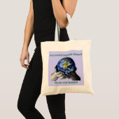 EarthHands, vreedzaam organisch planet... Tote Bag (Voorkant (product))