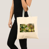 Earthlight and Healing Japanese Flowers and Poetry Tote Bag (Voorkant (product))