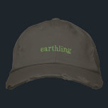 Earthling Geborduurde Pet<br><div class="desc">earthling</div>