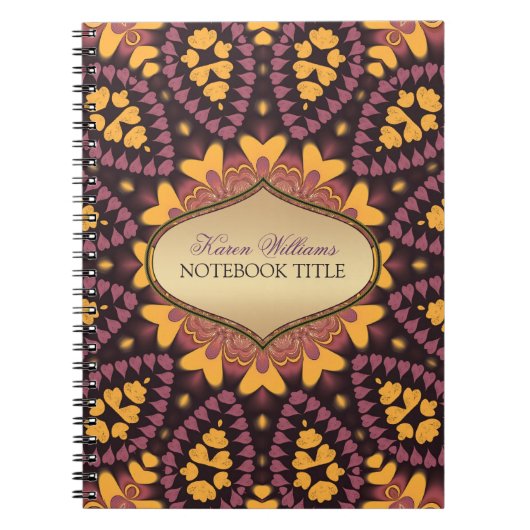 Earthly Eastern Love Notitieboek (Voorkant)