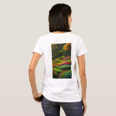 Earthly Elegance: op natuur geïnspireerde T-shirts (Achterkant volledig)