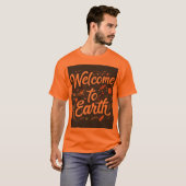 Earthly Greetings t-shirts design is het beste des (Voorkant volledig)