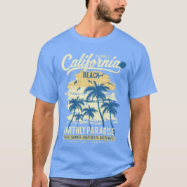 Earthly Paradise California Beach T-shirt