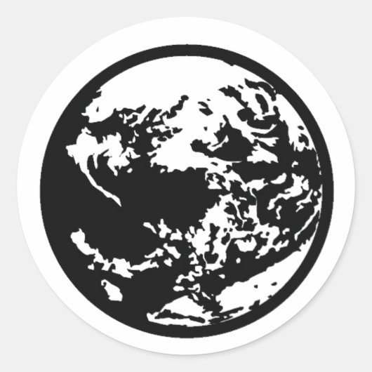 EarthMother Ronde Sticker (Voorkant)
