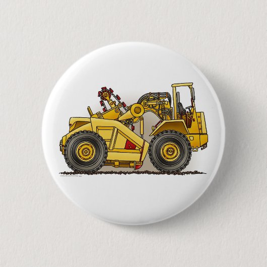 Earthmover Scraper Button Pin (Voorkant)