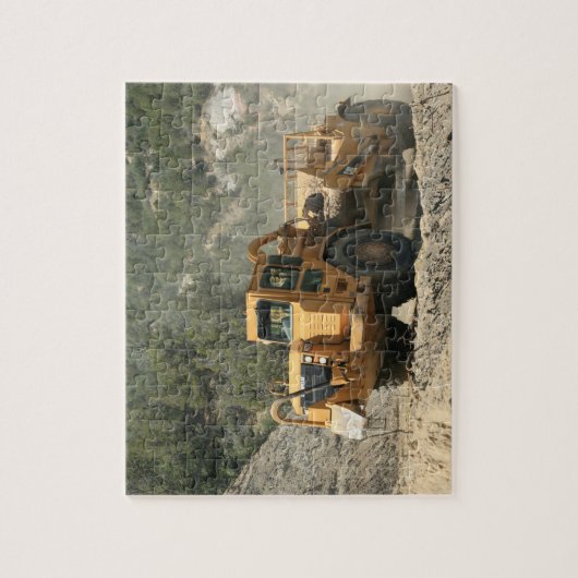 Earthmover Tractor Legpuzzel (Verticaal)