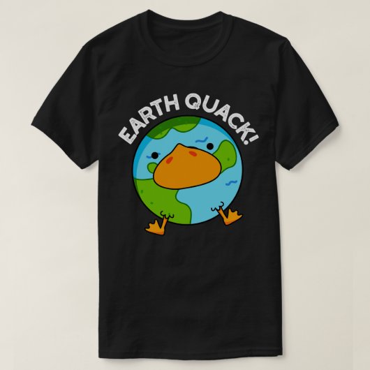 Earthquack Funny Earthquake Pun T-shirt (Design voorkant)