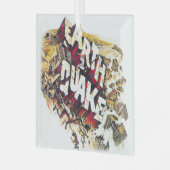 EARTHQUAKE Glass Ornament (Voorkant links)