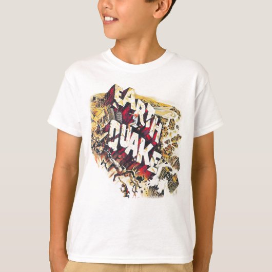 EARTHQUAKE Kinder T-Shirt (Voorkant)
