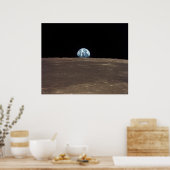 Earthrise - Apollo 11 Poster (Keuken)