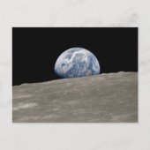 Earthrise Apollo 8 Briefkaart (Voorkant)