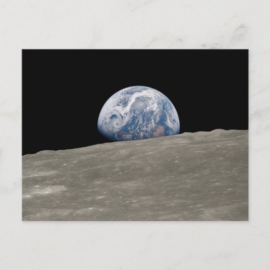 Earthrise Apollo 8 Briefkaart (Voorkant)