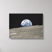 Earthrise Apollo 8 Canvas Afdruk (Voorkant)