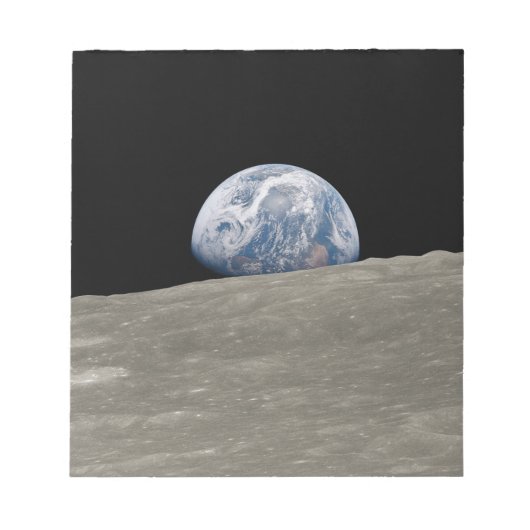 Earthrise Apollo 8 Notitieblok (Voorkant)
