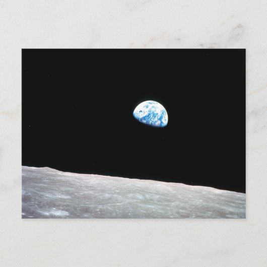 Earthrise Briefkaart (Voorkant)