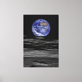 Earthrise Canvas Afdruk