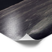 Earthrise Foto Afdruk (Hoek)