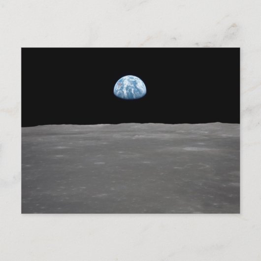 Earthrise Foto Briefkaart (Voorkant)