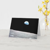Earthrise - het MaanPerspectief Kaart (Gele Bloem)