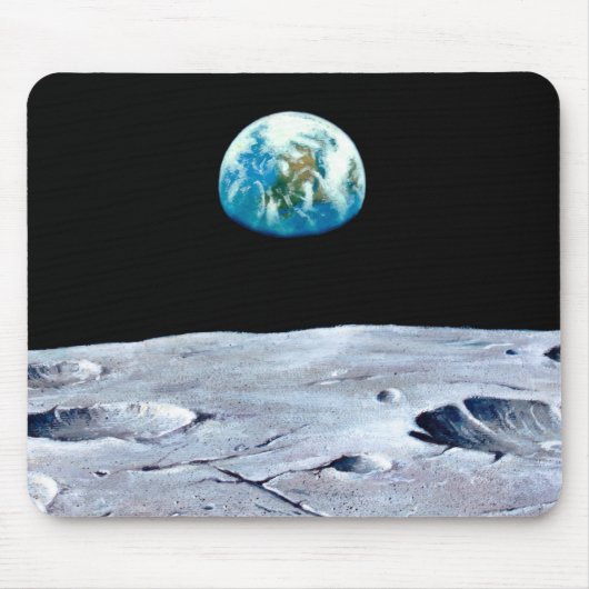 Earthrise Mousepad Muismat (Voorkant)
