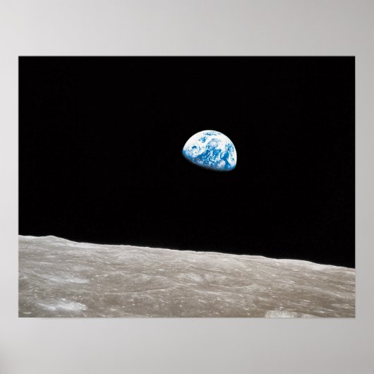 Earthrise William Anders Poster (Voorkant)