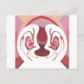 Earth's Embers: Getextureerde wandtapijten van Afr Briefkaart (Voorkant)