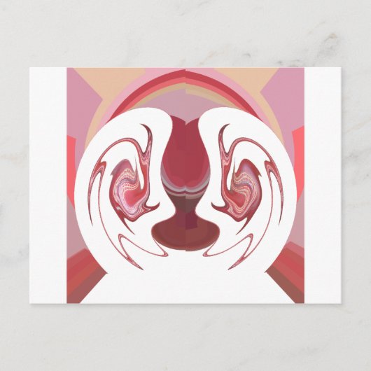 Earth's Embers: Getextureerde wandtapijten van Afr Briefkaart (Voorkant)