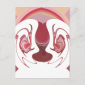 Earth's Embers: Getextureerde wandtapijten van Afr Briefkaart (Voorkant)