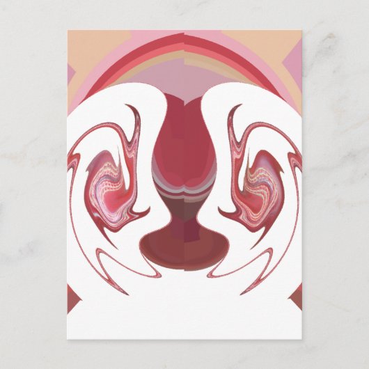 Earth's Embers: Getextureerde wandtapijten van Afr Briefkaart (Voorkant)