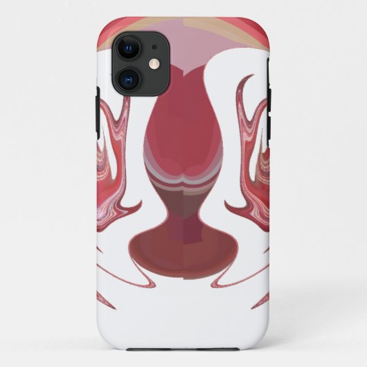 Earth's Embers: Getextureerde wandtapijten van Afr Case-Mate iPhone Case (Achterkant)