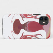 Earth's Embers: Getextureerde wandtapijten van Afr Case-Mate iPhone Case (Achterkant (horizontaal))