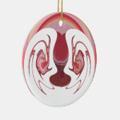 Earth's Embers: Getextureerde wandtapijten van Afr Keramisch Ornament (Rechts)