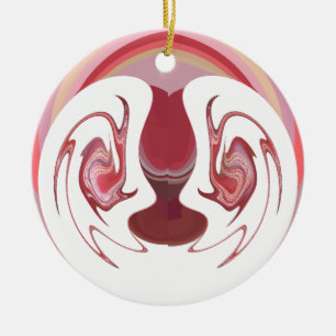 Earth's Embers: Getextureerde wandtapijten van Afr Keramisch Ornament