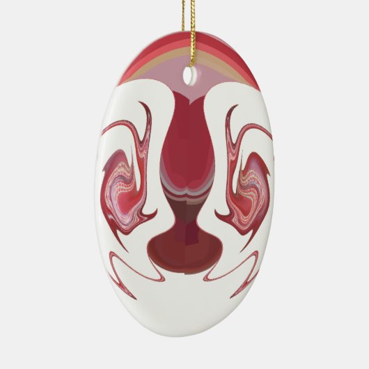 Earth's Embers: Getextureerde wandtapijten van Afr Keramisch Ornament (Rechts)