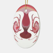 Earth's Embers: Getextureerde wandtapijten van Afr Keramisch Ornament (Links)