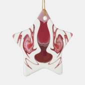 Earth's Embers: Getextureerde wandtapijten van Afr Keramisch Ornament (Rechts)