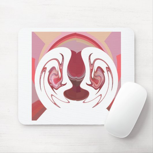 Earth's Embers: Getextureerde wandtapijten van Afr Muismat (Met muis)