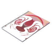 Earth's Embers: Getextureerde wandtapijten van Afr Notitieboek (Linkerzijde)