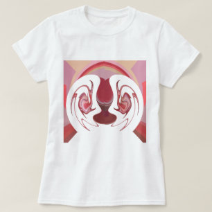 Earth's Embers: Getextureerde wandtapijten van Afr T-shirt